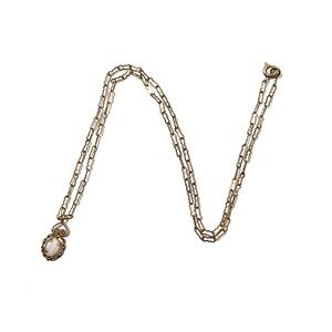 Vintage Gold Filled Opal Necklace 18”